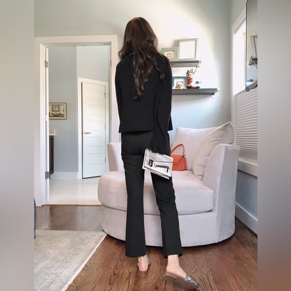 NWT maje women knit cardigan black gold size 2 - Picture 14 of 16